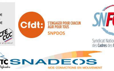Déclaration de l’intersyndicale ADD à la réunion UCANSS du 2 mai 2018