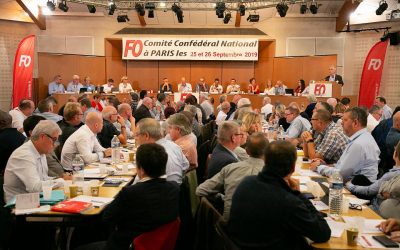 FO – Résolution du CCN des 25 et 26 septembre 2019 – Sécurité sociale