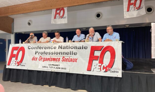 Section fédérale des organismes sociaux – Une conférence sous le signe des mobilisations et des revendications