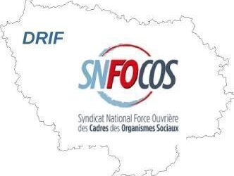 DRIF du SNFOCOS – Tractage aux voeux de Monsieur Fatôme