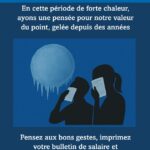 Chaleur – Valeur du point – Tract de la CPP Encadrement du SNFOCOS