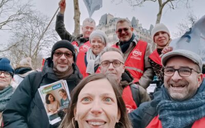 Travailleurs sociaux – Retour en images sur la mobilisation nationale du 29 janvier dernier