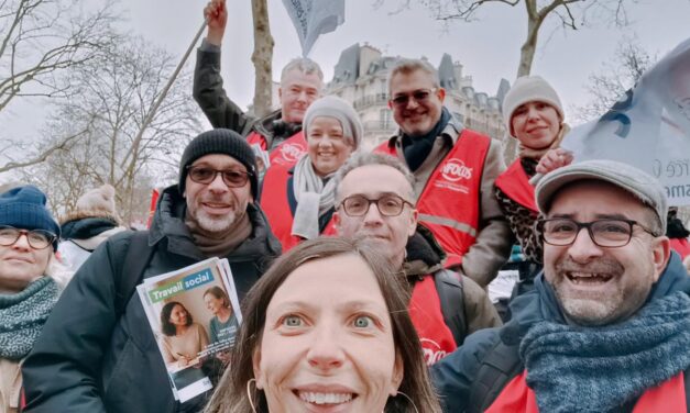 Travailleurs sociaux – Retour en images sur la mobilisation nationale du 29 janvier dernier