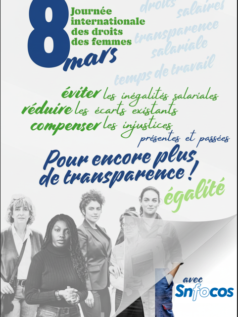 8 mars 2026 – Journée internationale des droits des femmes – Communiqué intersyndical